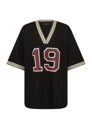 Adia football tee Black Copenhagen Muse 